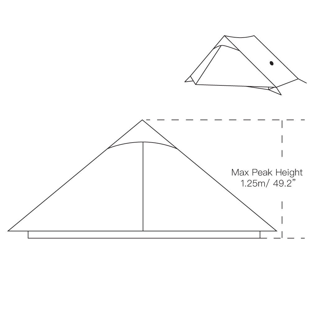 Lanshan 2 tent - 3F UL GEAR Ultralight Outdoor Gears