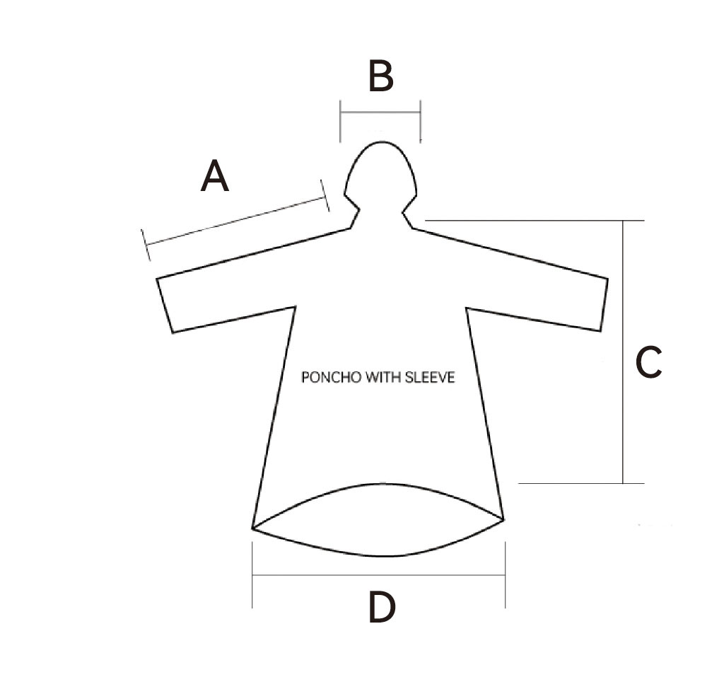 Rain Poncho - 3F UL GEAR Ultralight Outdoor Gears Rain Poncho - 3F UL GEAR Ultralight Outdoor Gears